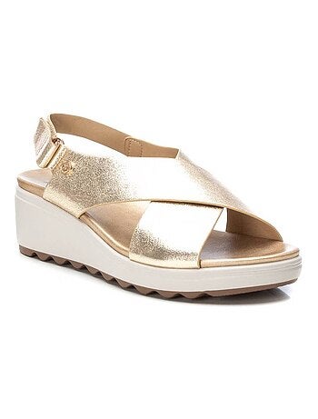 Sandales compensées femme