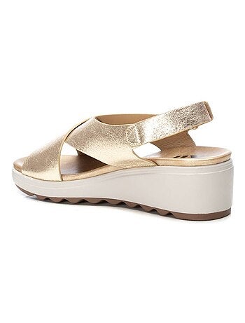 Sandales compensées femme