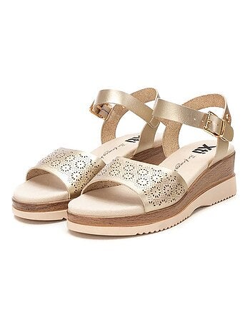 Sandales compensées femme