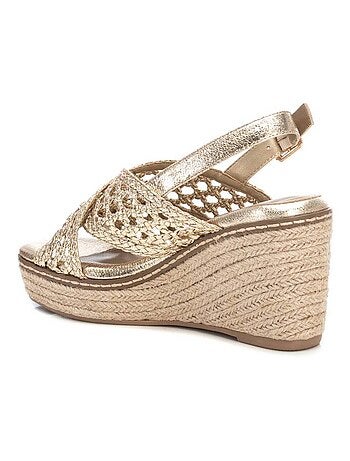 Sandales compensées femme