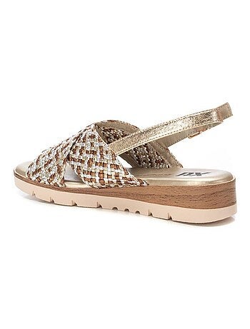 Sandales compensées femme