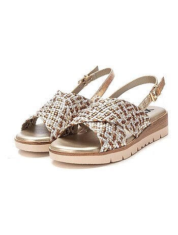 Sandales compensées femme