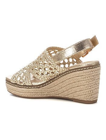 Sandales compensées femme