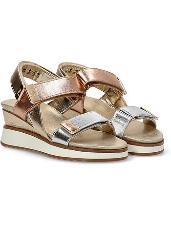 Sandales compensées femme