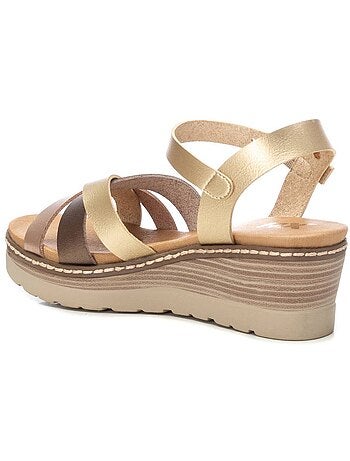 Sandales compensées femme