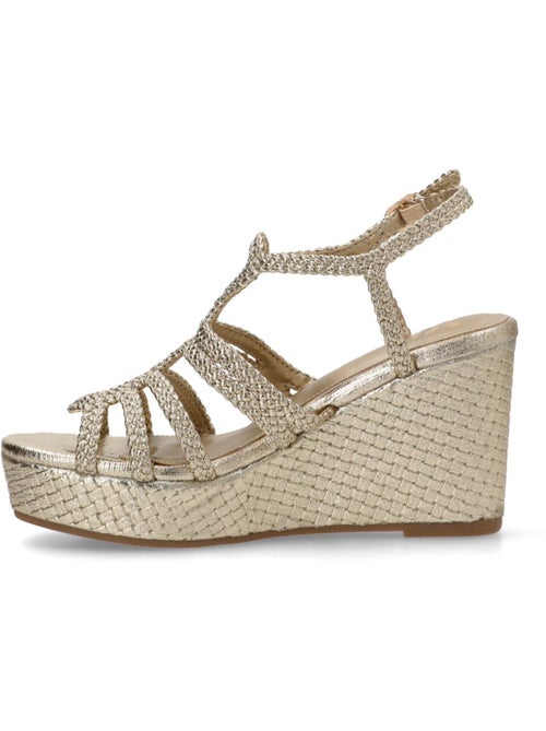 Sandales compensées femme - Kiabi