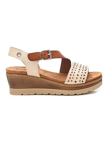 Sandales compensées femme
