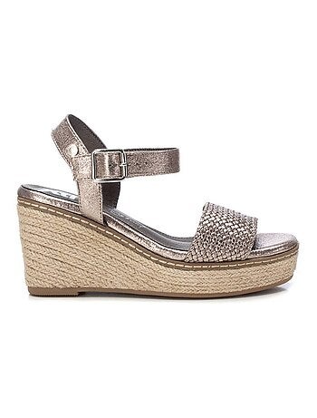 Sandales compensées femme