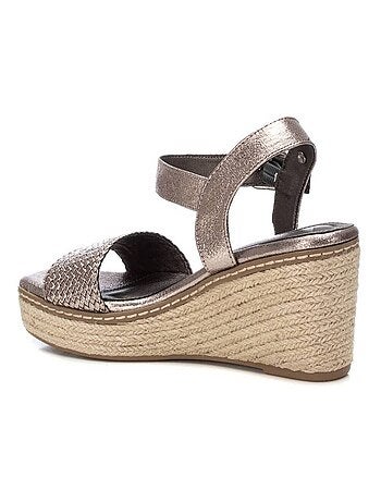 Sandales compensées femme