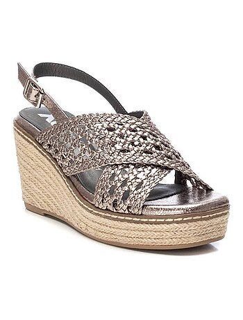 Sandales compensées femme