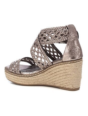 Sandales compensées femme