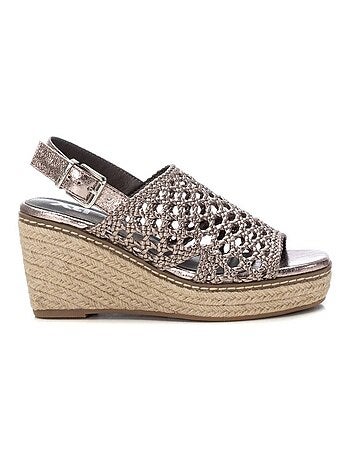 Sandales compensées femme