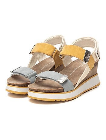 Sandales compensées femme
