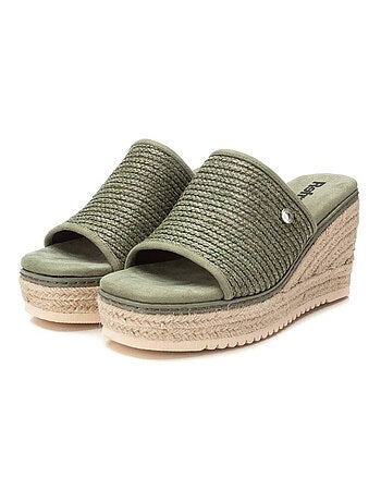 Sandales compensées femme