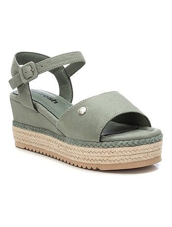 Sandales compensées femme