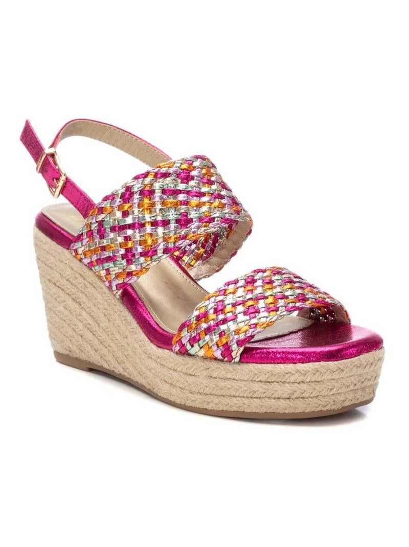 Sandales compensées femme Mauve lilas - Kiabi