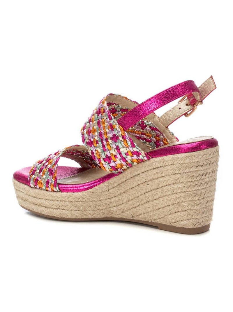 Sandales compensées femme Mauve lilas - Kiabi