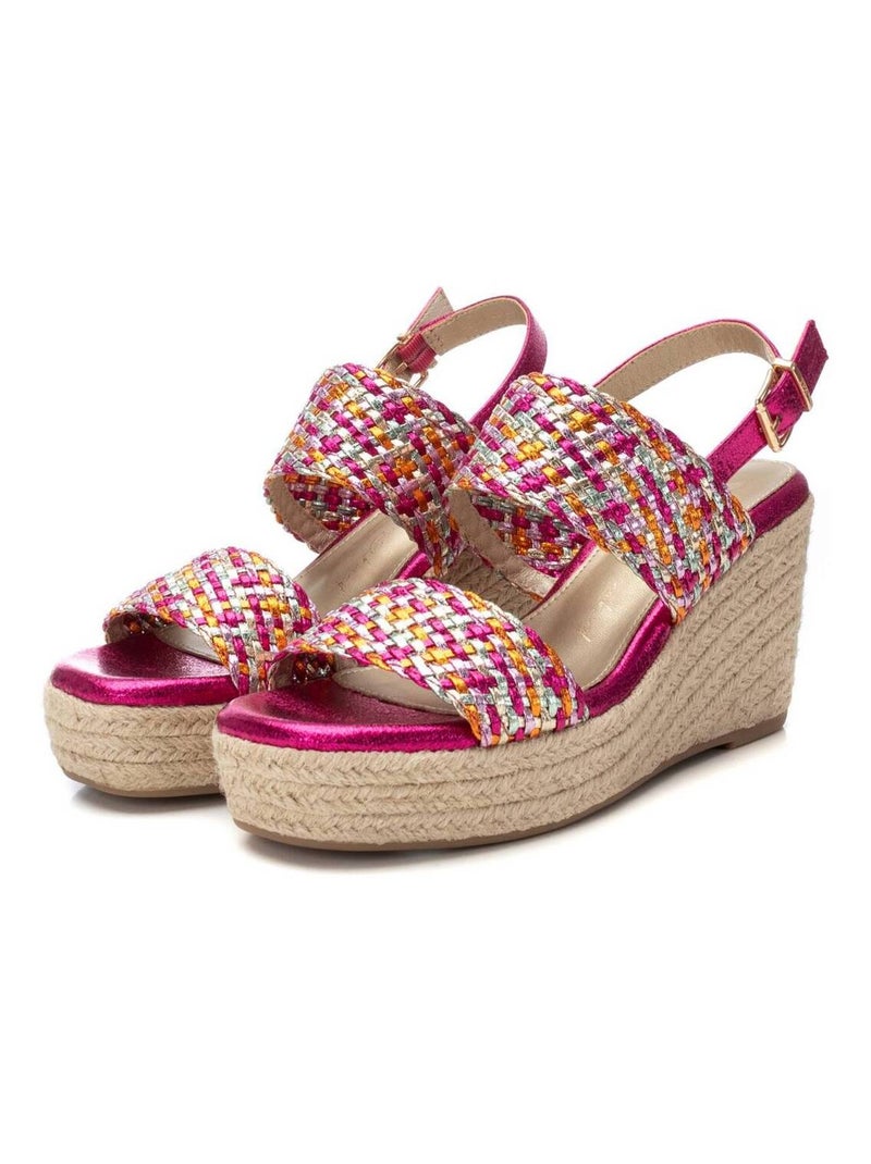 Sandales compensées femme Mauve lilas - Kiabi