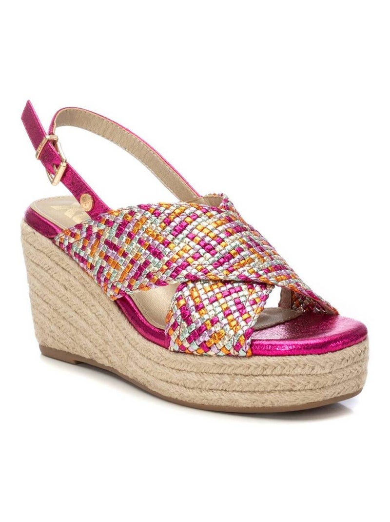 Sandales compensées femme Mauve lilas - Kiabi