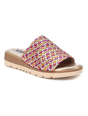 Claquettes Argent Femme XTI 143881