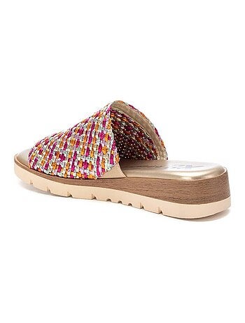 Claquettes Argent Femme XTI 143881