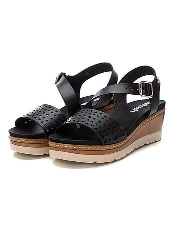 Sandales compensées femme