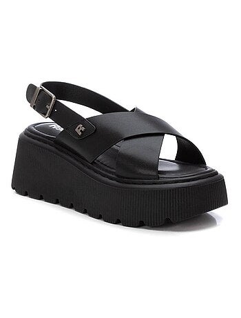 Sandales compensées femme