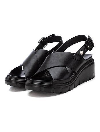 Sandales compensées femme