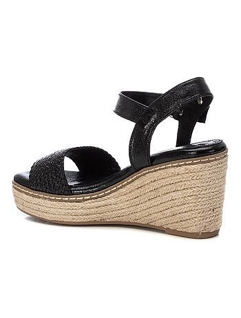 Sandales compensées femme