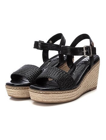 Sandales compensées femme