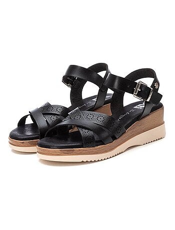 Sandales compensées femme