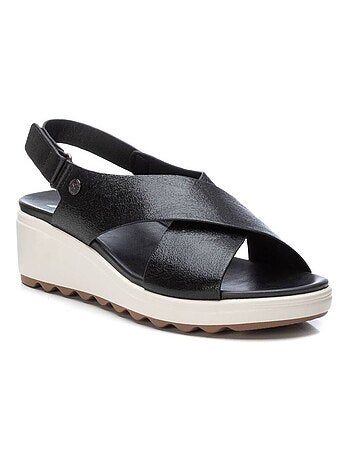 Sandales compensées femme