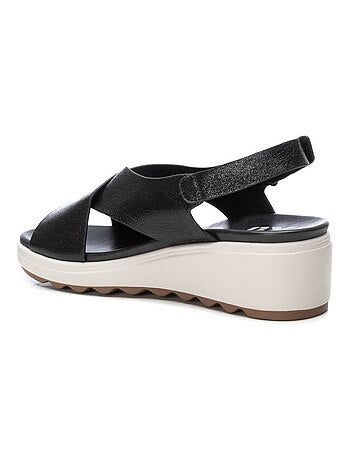 Sandales compensées femme