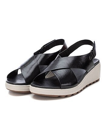 Sandales compensées femme