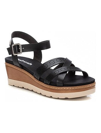 Sandales compensées femme