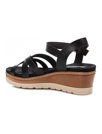 Sandales compensées femme