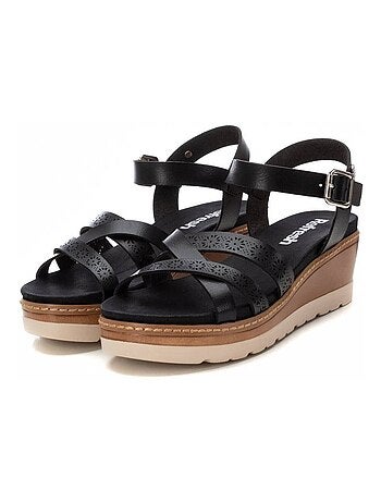 Sandales compensées femme