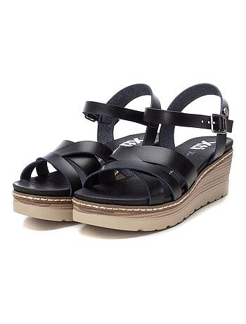 Sandales compensées femme