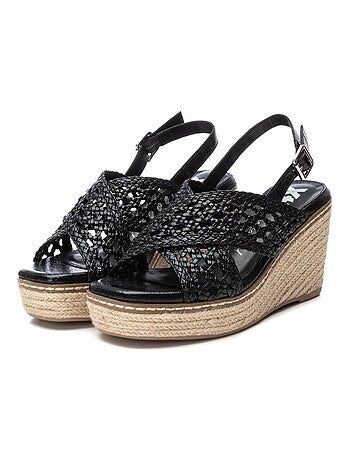 Sandales compensées femme