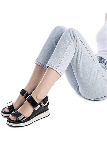 Sandales compensées femme