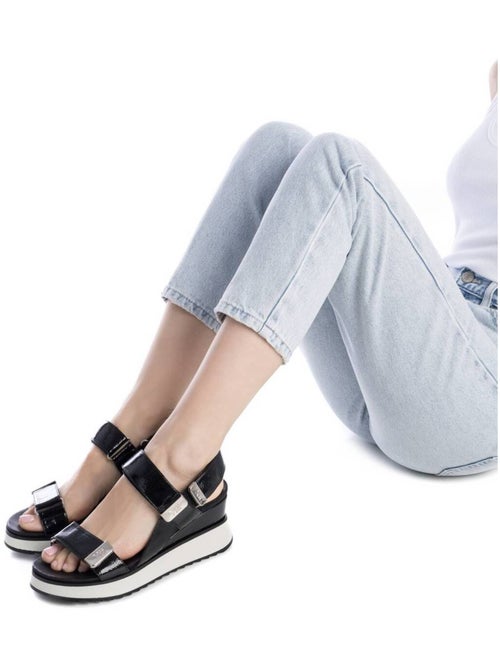 Sandales compensées femme - Kiabi