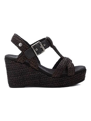 Sandales compensées femme