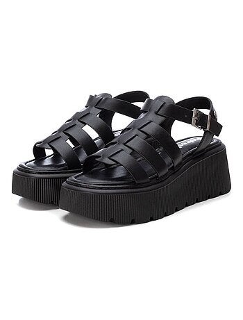 Sandales compensées femme