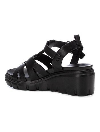 Sandales compensées femme