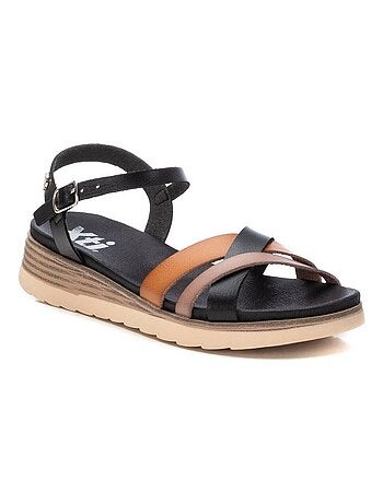 Sandales compensées femme