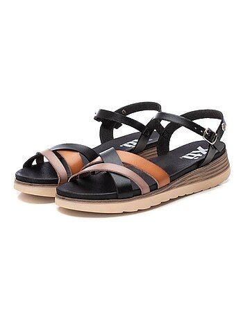 Sandales compensées femme