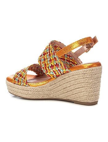 Sandales compensées femme