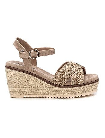 Sandales compensées femme