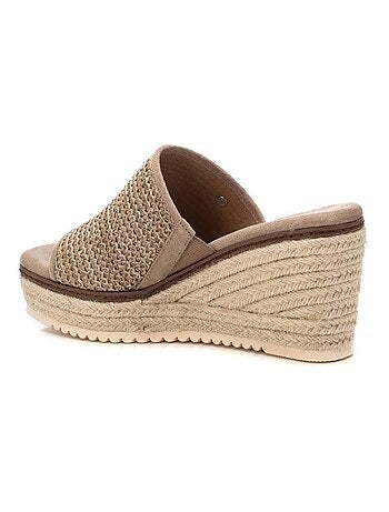 Sandales compensées femme