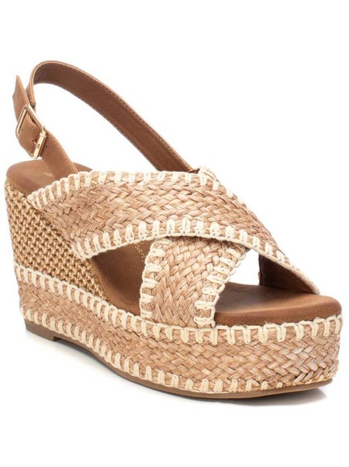 Sandales compensées femme - Kiabi
